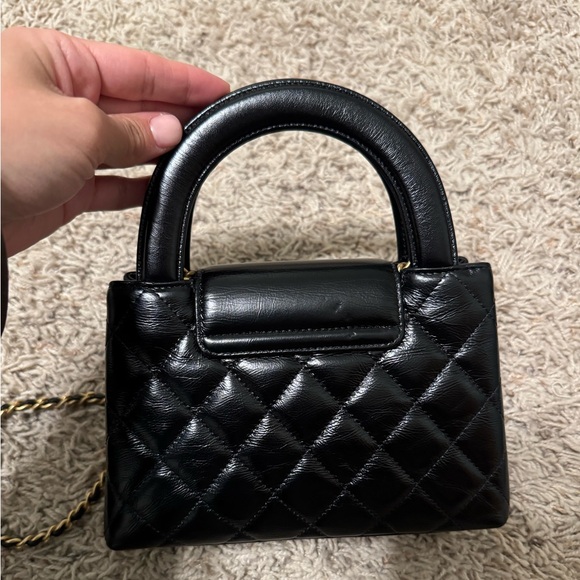 Chanel Mini Kelly Bag Black - Picture 2 of 7